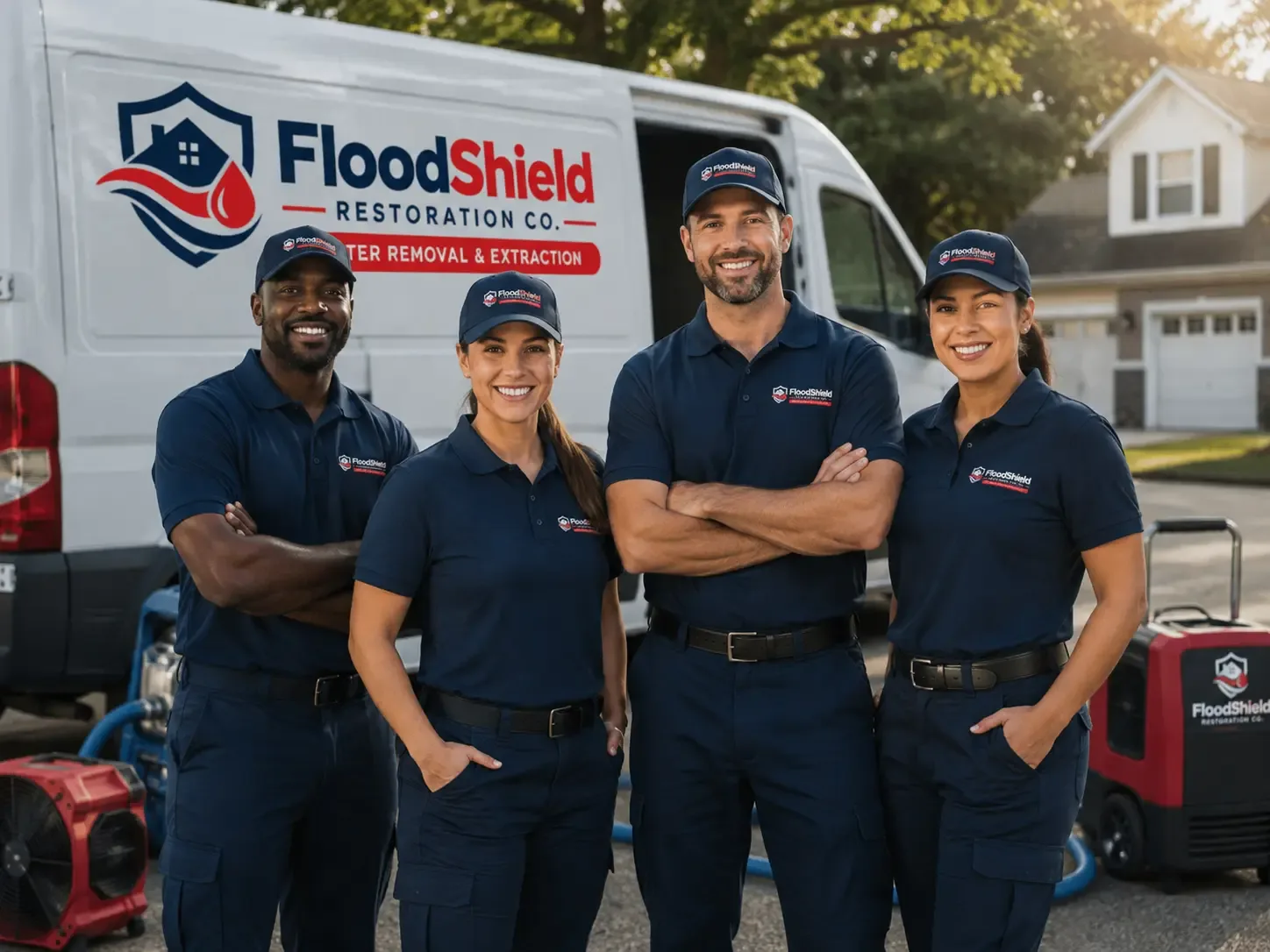 Flood Damage Restoration company in Noble, IL