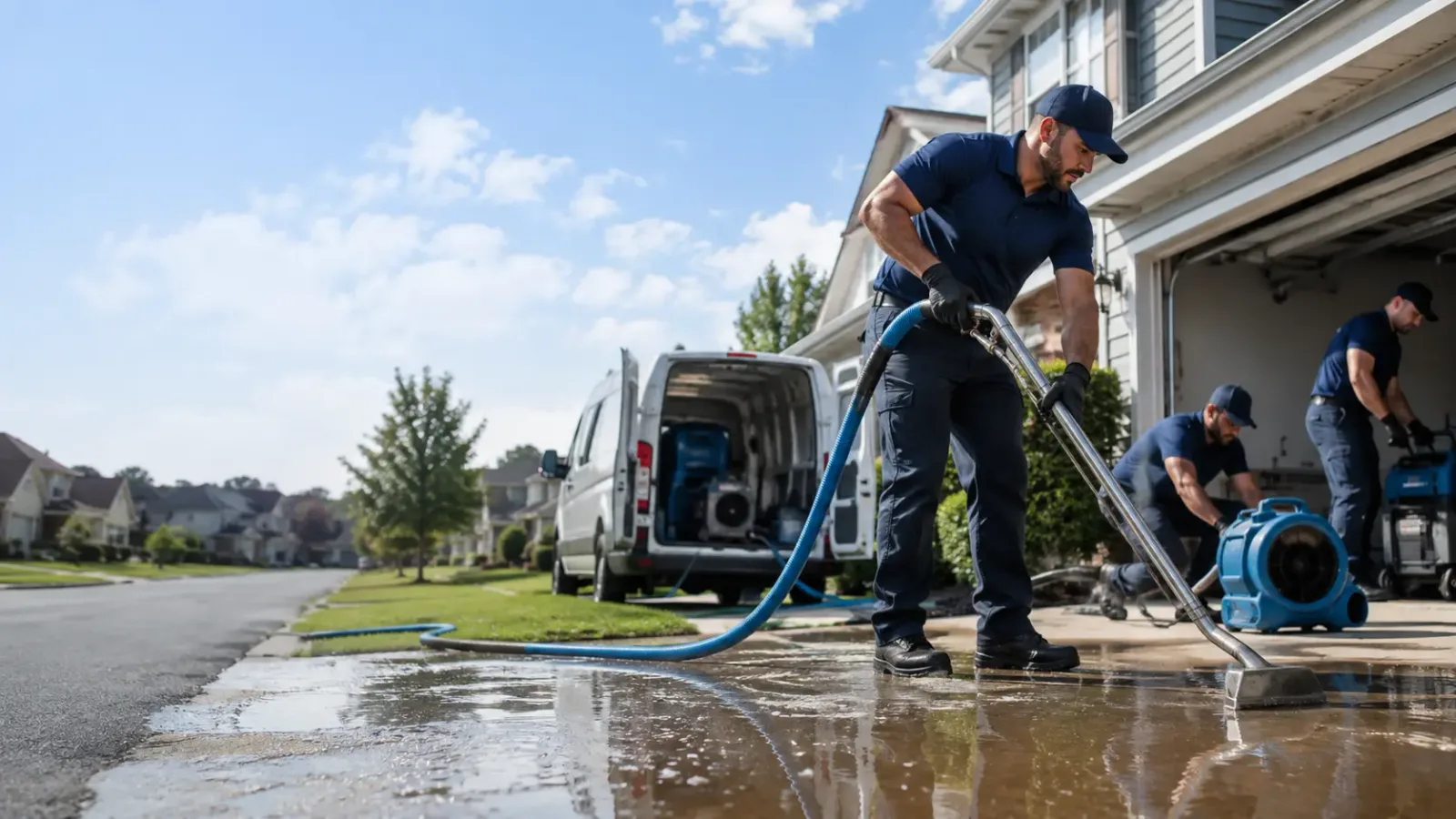 Flood Damage Restoration in Noble, IL